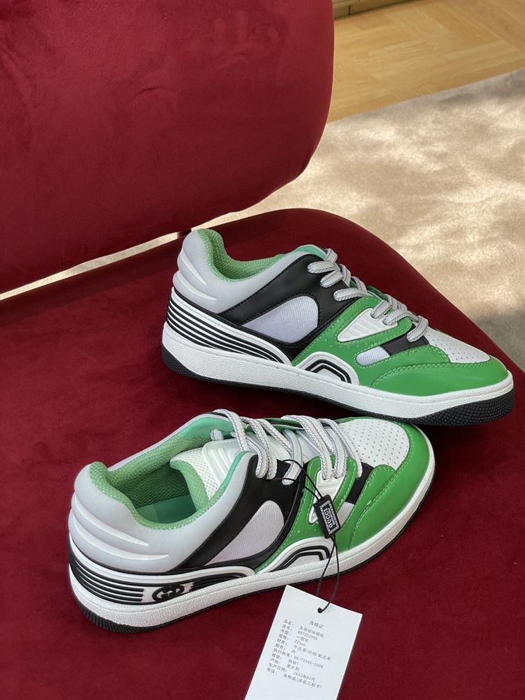 Gvc*1 BASKET SNEAKER IN GREEN DEMETRA GCC109