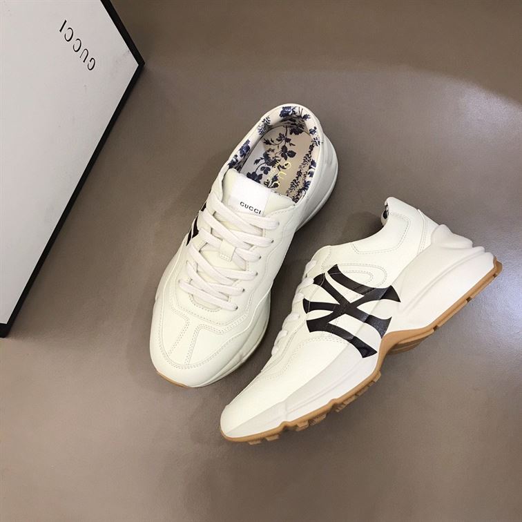 Gvc*1 LEATHER NY YANKEES SNEAKERS GCC014