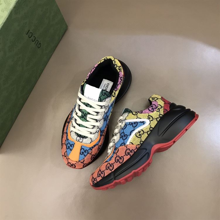 Gvc*1 RHYTON GG MULTICOLOR SNEAKERS GCC020