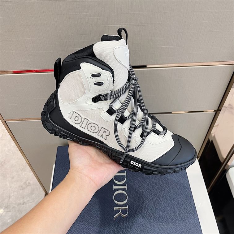 D10rIZON HIKING BOOT GRAY TECHNICAL MESH AND BLACK RUBBER DO088