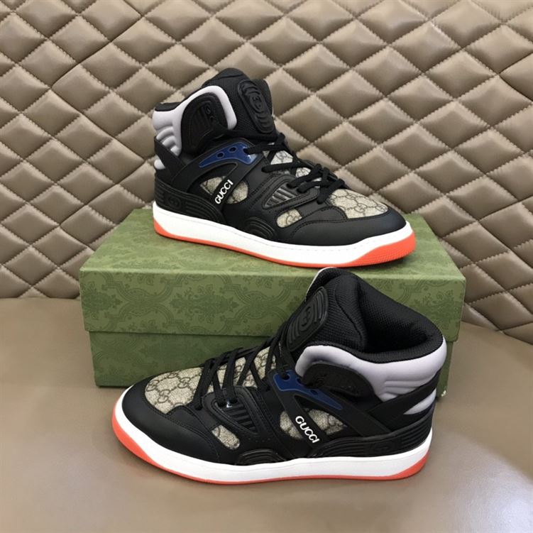 MEN S Gvc*1 BASKET SNEAKER IN BLACK DEMETRA GCC002