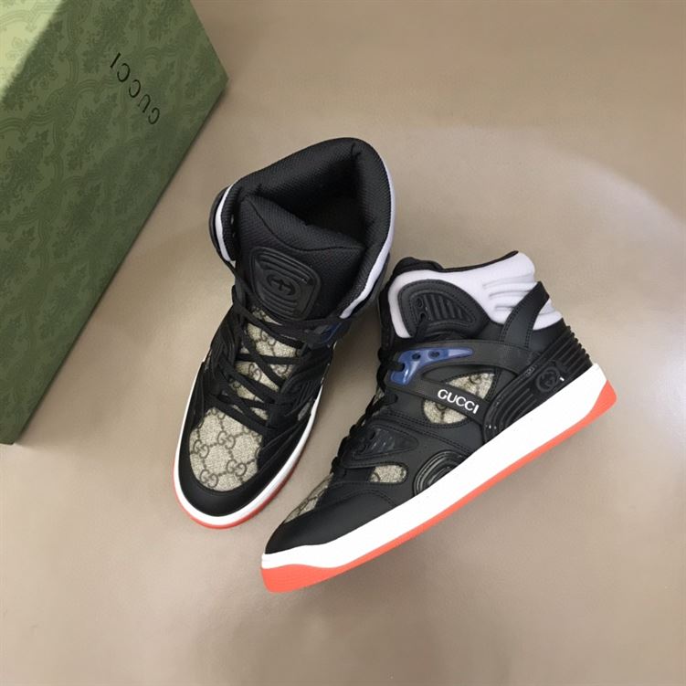 MEN S Gvc*1 BASKET SNEAKER IN BLACK DEMETRA GCC002