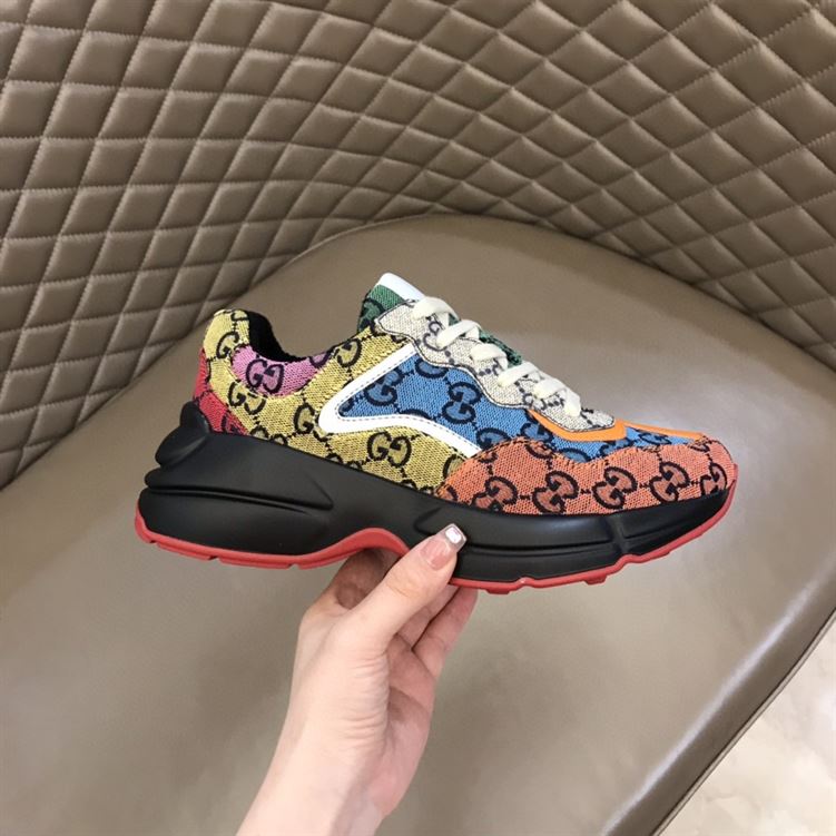 Gvc*1 RHYTON GG MULTICOLOR SNEAKERS GCC020