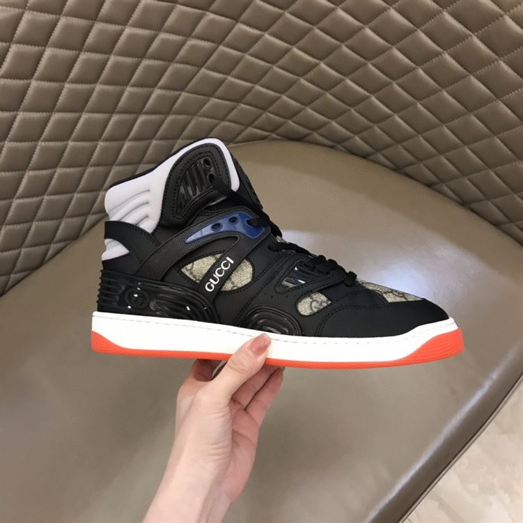 MEN S Gvc*1 BASKET SNEAKER IN BLACK DEMETRA GCC002