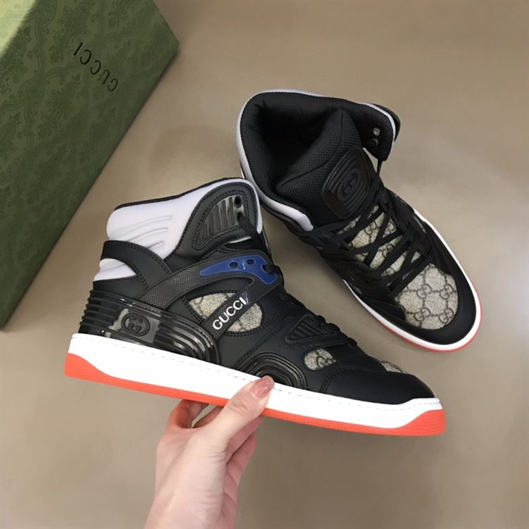 MEN S Gvc*1 BASKET SNEAKER IN BLACK DEMETRA GCC002