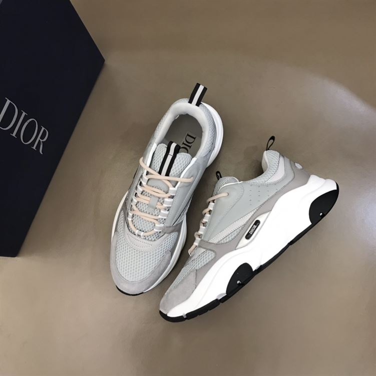 D10r B22 SNEAKERS IN GREY AND WHITE DO005