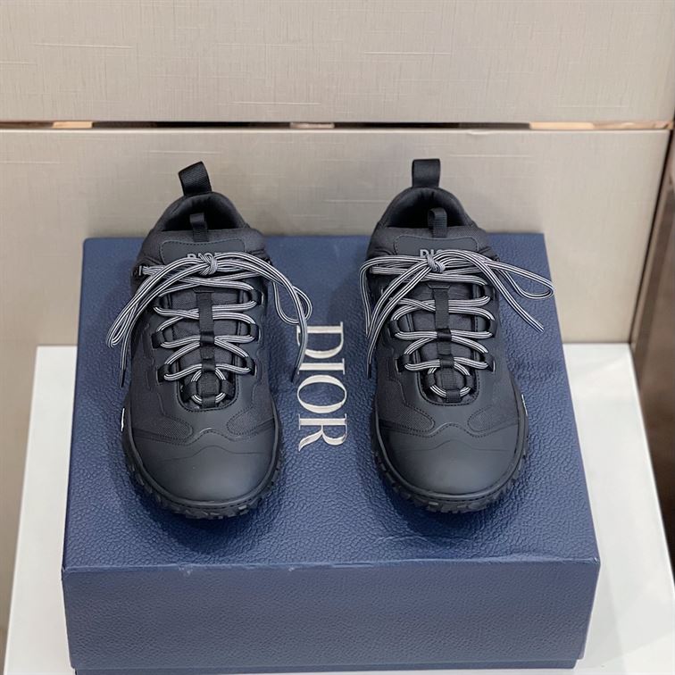 D10rIZON HIKING SHOE BLACK TECHNICAL MESH AND RUBBER DO087