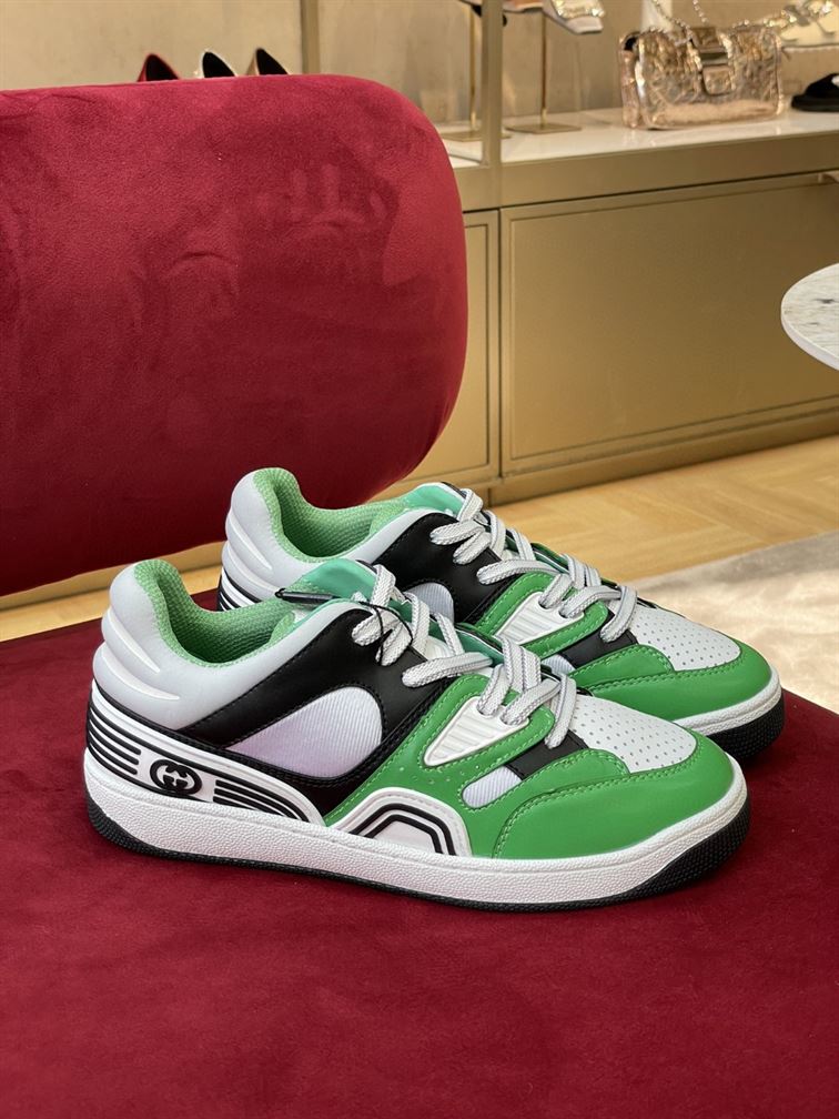 Gvc*1 BASKET SNEAKER IN GREEN DEMETRA GCC109