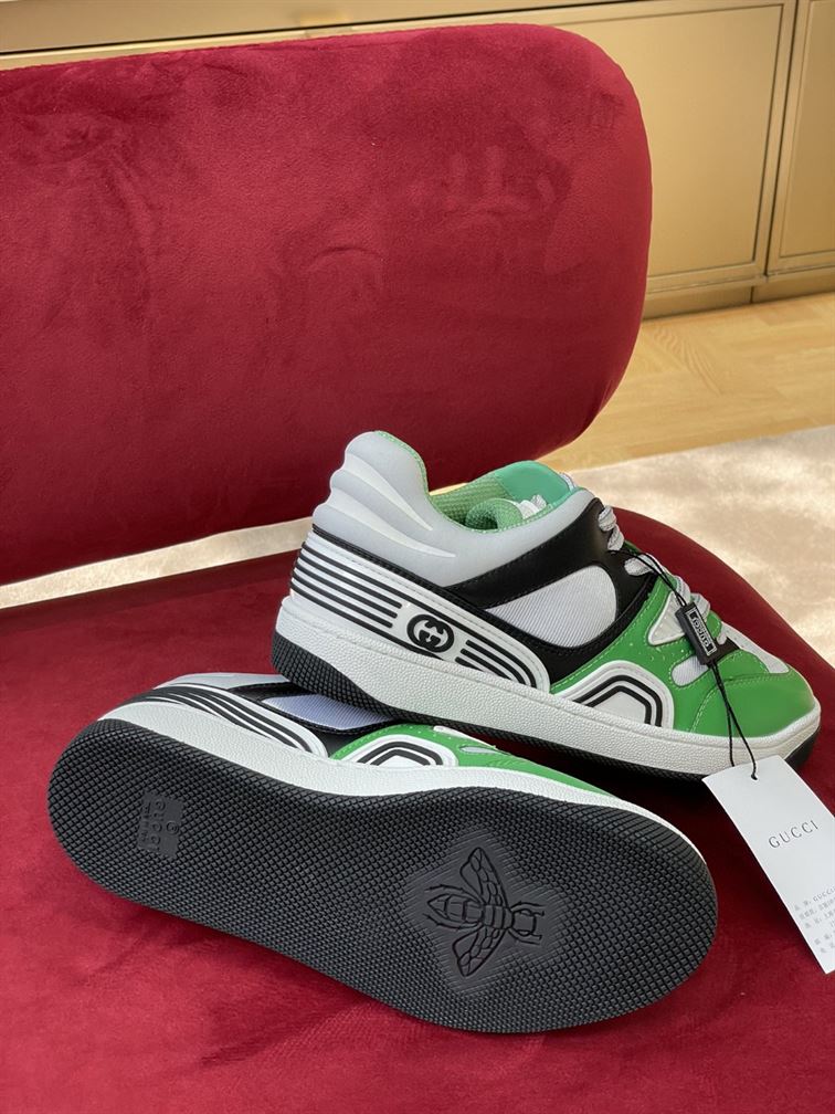 Gvc*1 BASKET SNEAKER IN GREEN DEMETRA GCC109