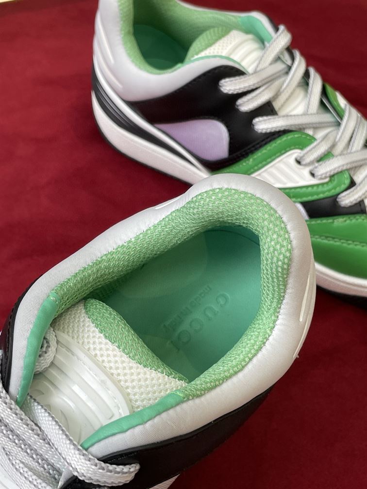 Gvc*1 BASKET SNEAKER IN GREEN DEMETRA GCC109