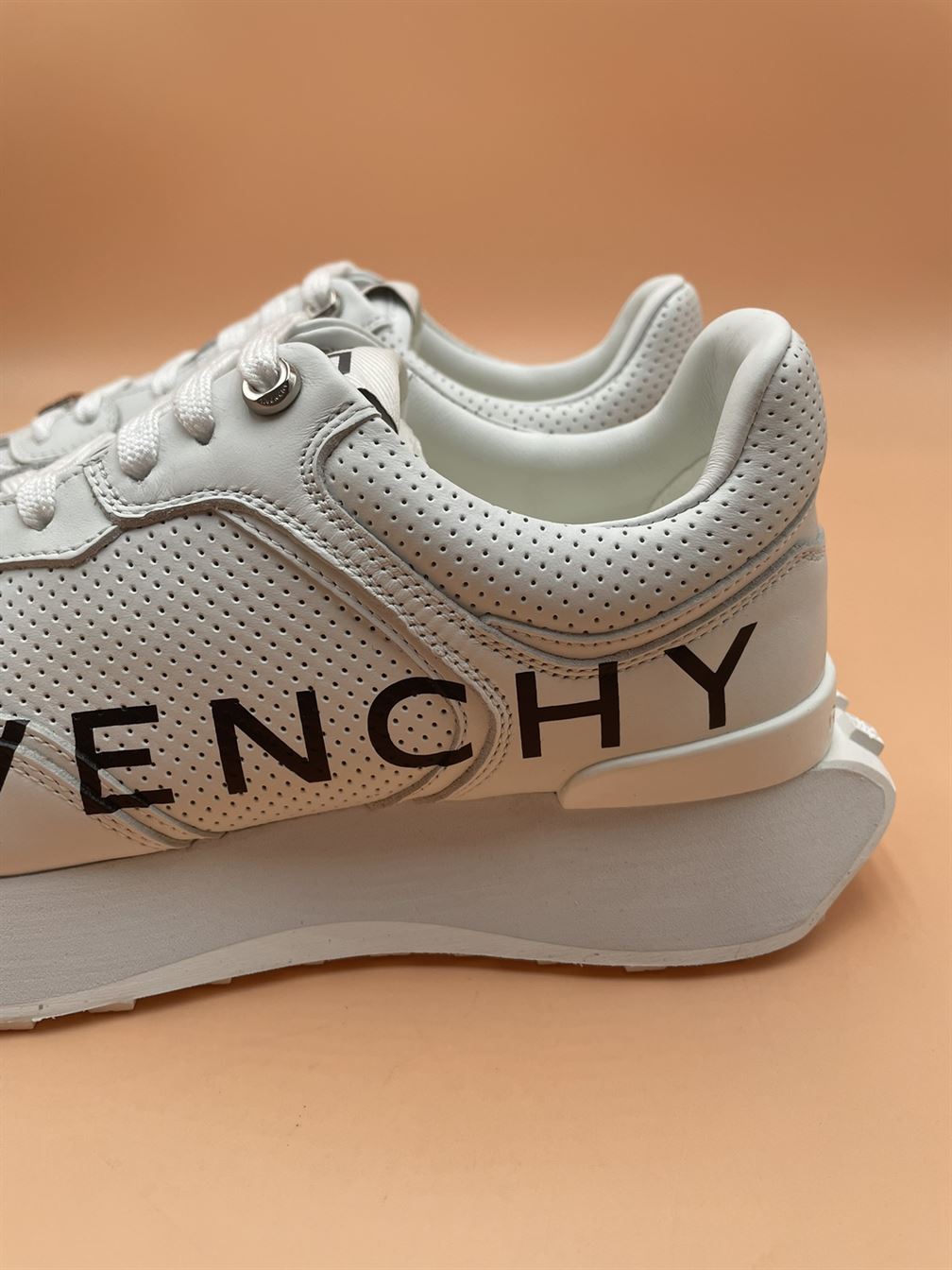 GIVENCHY RUNNER SNEAKERS IN PERFORATED LEATHER GVC006