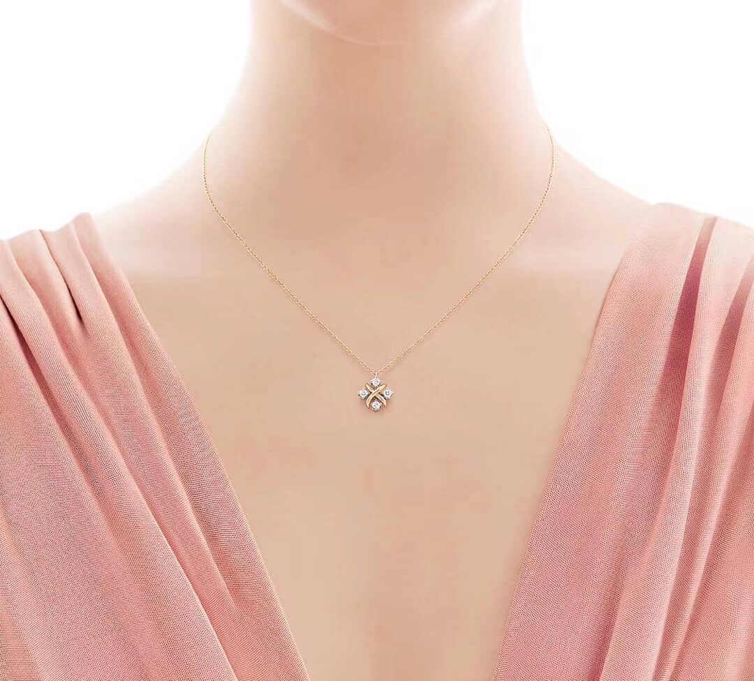 Wholesale T*f*ny Logo Necklace