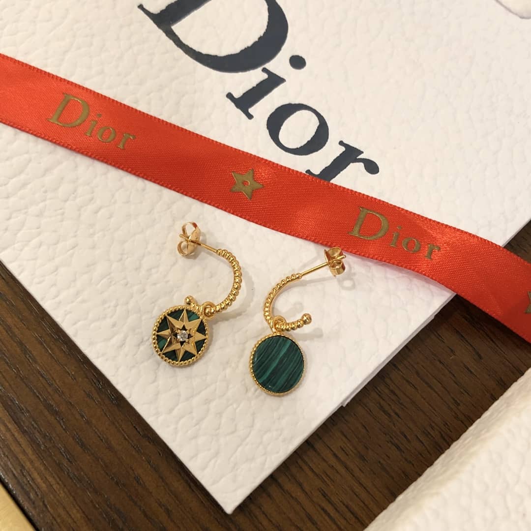 Wholesale Chr1st1an D10r Logo Earring