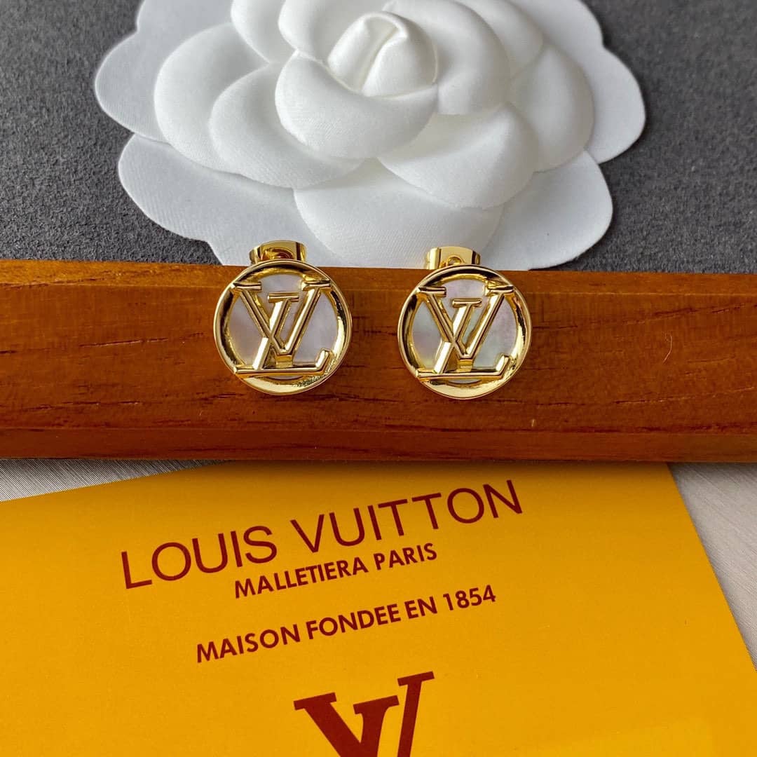 Fake L0vis Vvtt0n Logo Earring