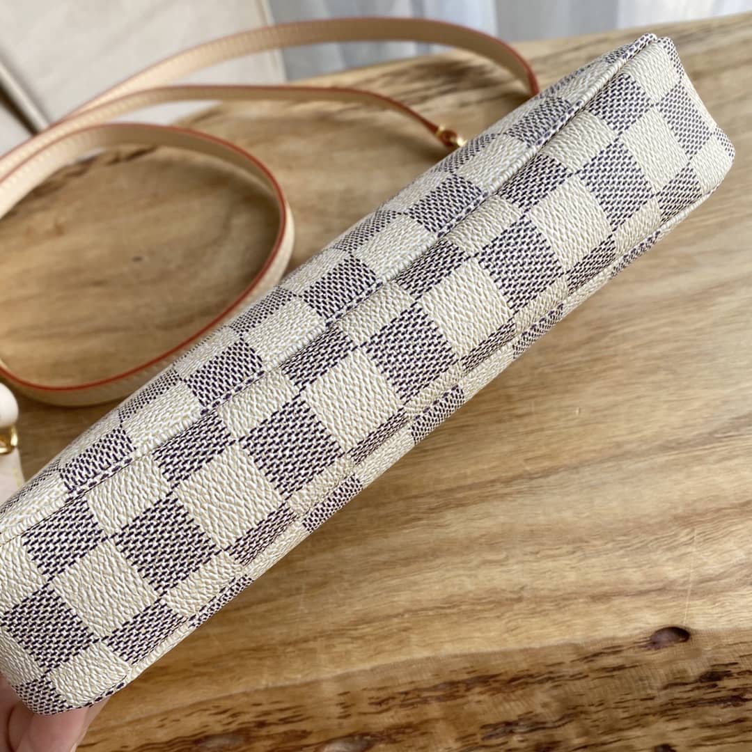 L0vis Vvtt0n Pochette Dupe Damier Azur Accessories M51980 Gray