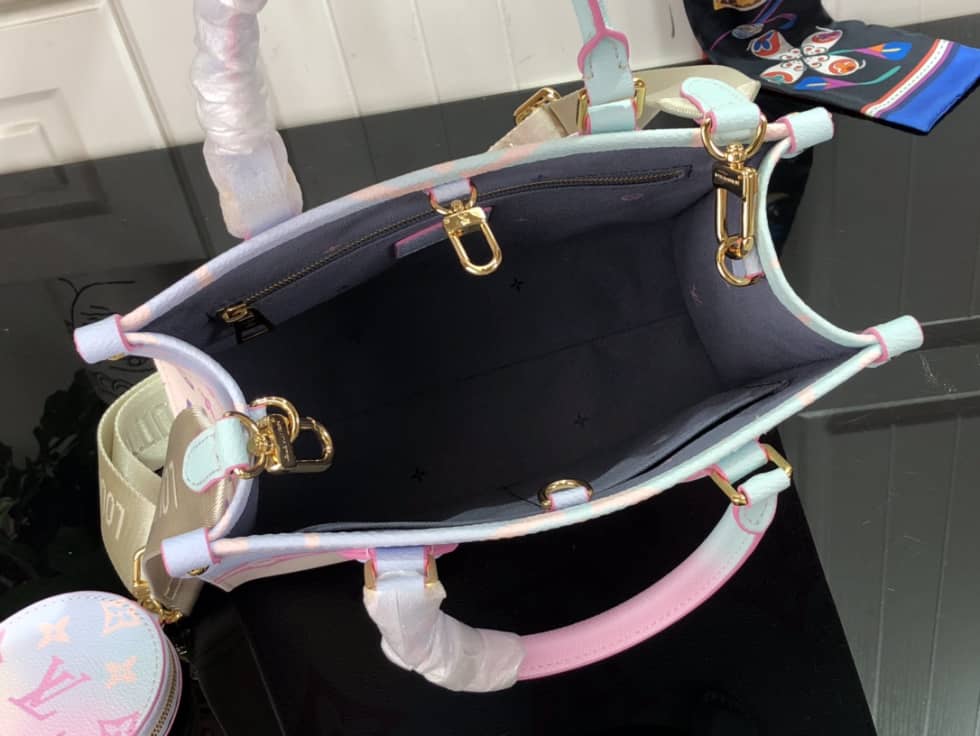 L0vis Vvtt0n Onthego PM Sunrise Pastel M59856 Replica Tote