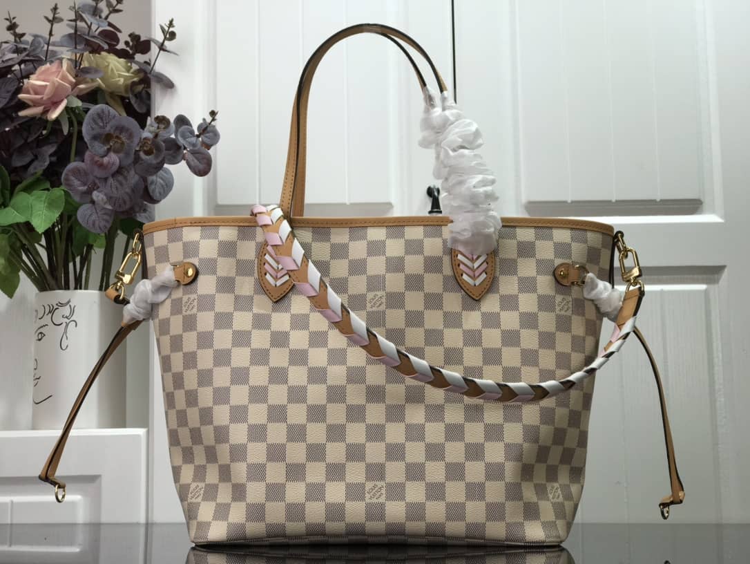 L0vis Vvtt0n Neverfull MM Damier Azur Bag Replica N50047