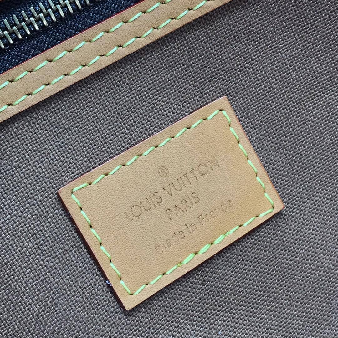 LV Duffle Bag Replica Keepall 50 Virgil Monogram M44880