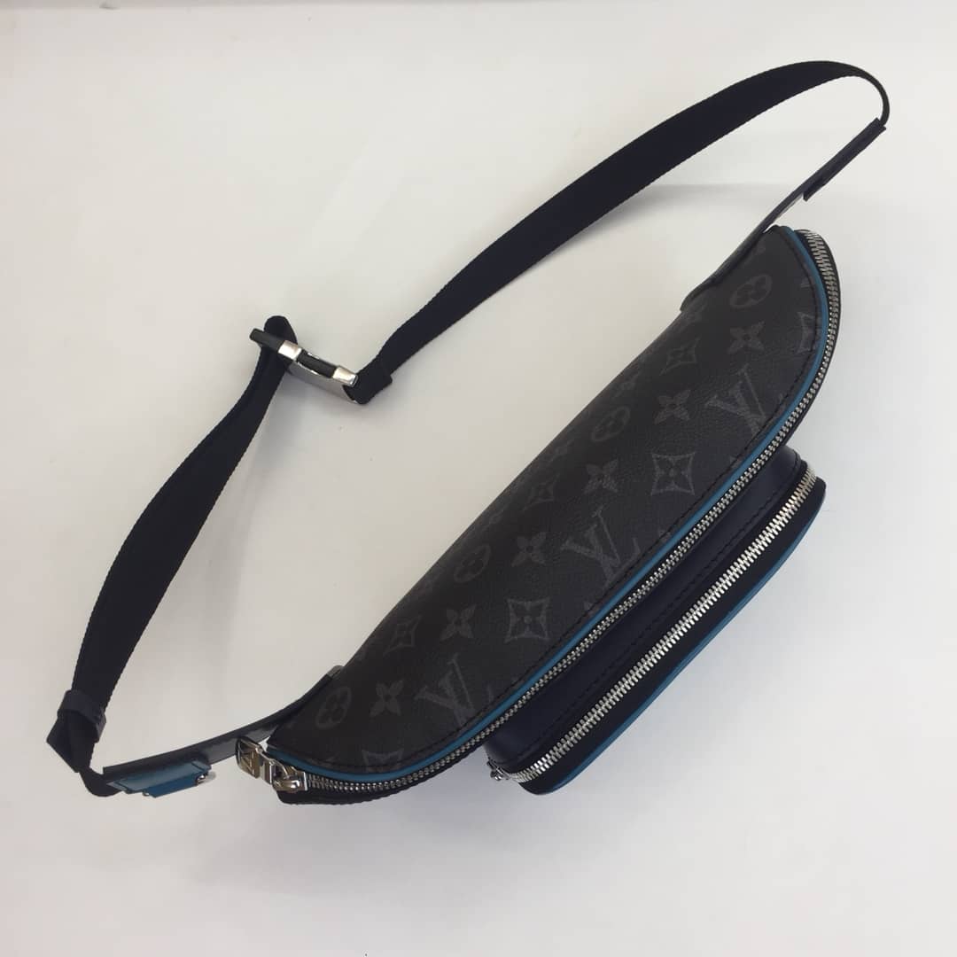 L0vis Vvtt0n Damier Graphite Canvas Replica Bumbag Black Blue M51464