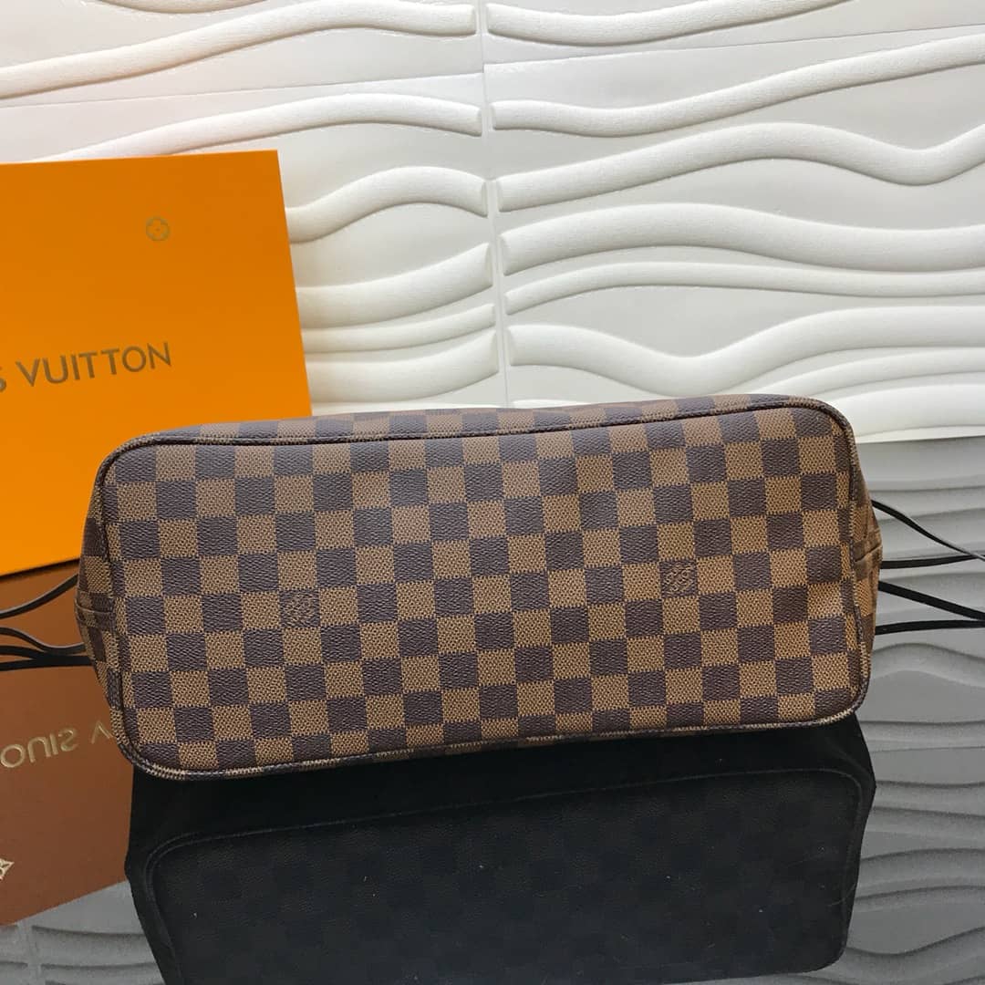 L0vis Vvtt0n Neverfull MM Damier Ebene Bag Replica Red N40995