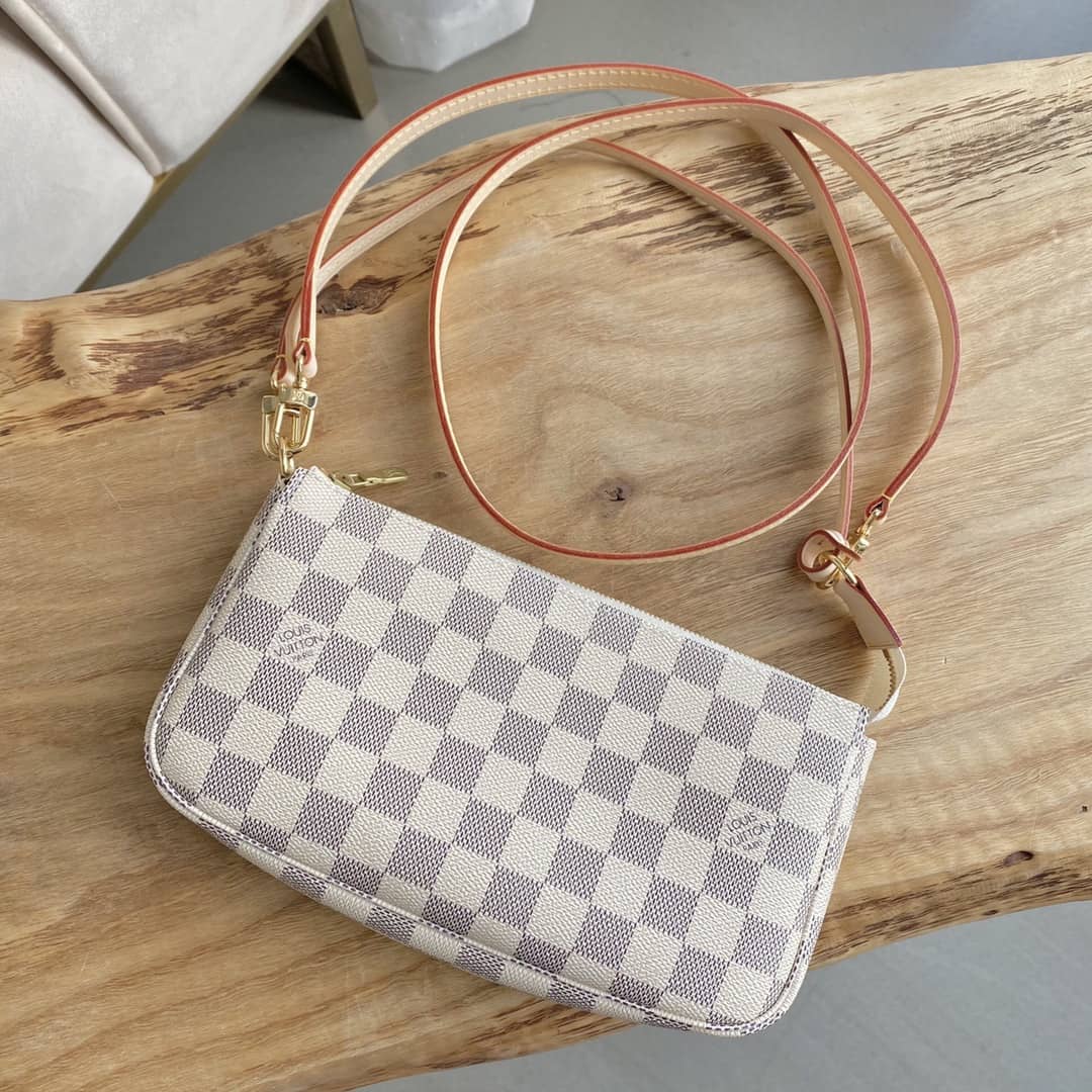 L0vis Vvtt0n Pochette Dupe Damier Azur Accessories M51980 Gray