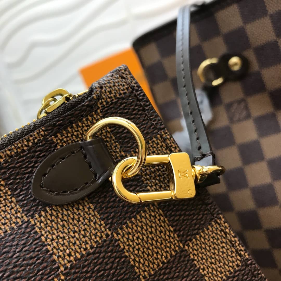 L0vis Vvtt0n Neverfull MM Damier Ebene Bag Replica Red N40995