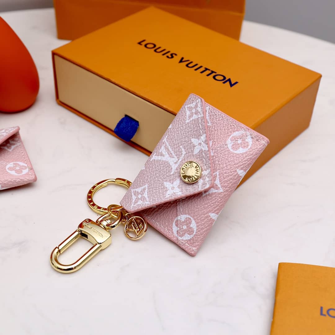 LV Bag Charm Dupe Kirigami Pouch Charm Key Holder M69003