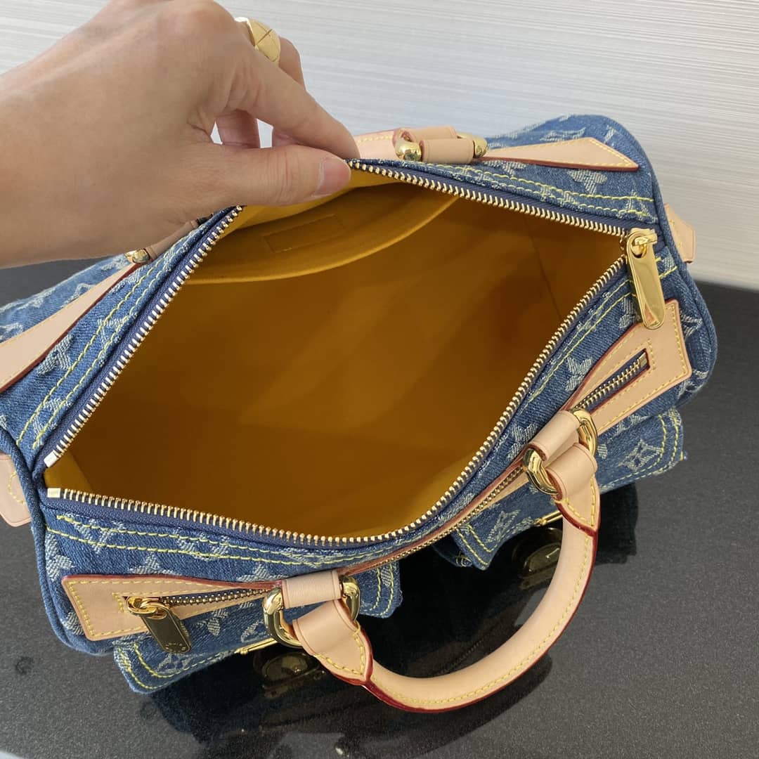 L0vis Vvtt0n Replica Bags Speedy Neo Monogram Denim M44462