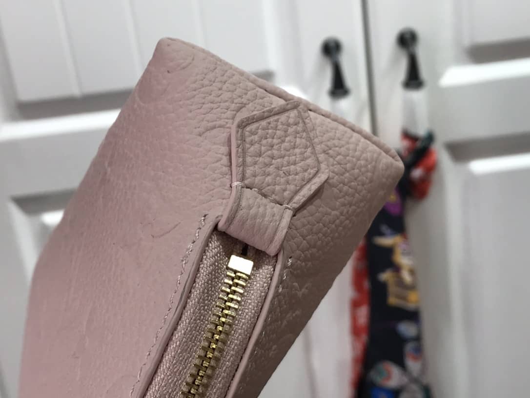 L0vis Vvtt0n Pochette Dupe Monogram Cosmetic Pouch Pink M47515