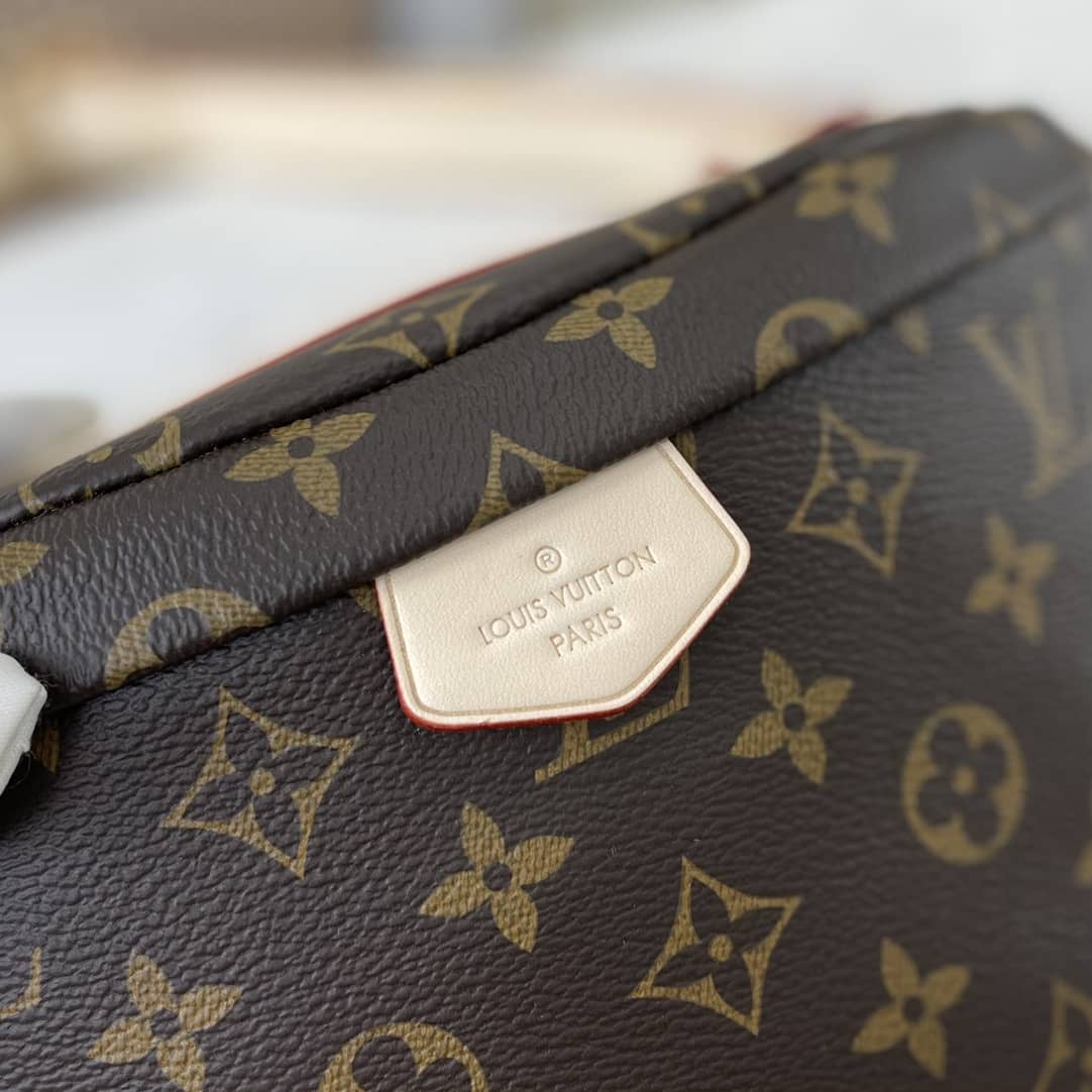 LV Bum Bag Dupe New Monogram Brown M43644