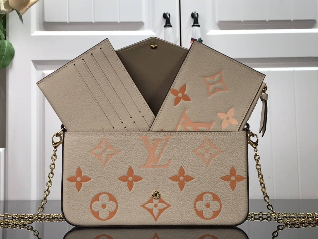 L0vis Vvtt0n Monogram Pochette Felicie Replica Bag Yellow M80498