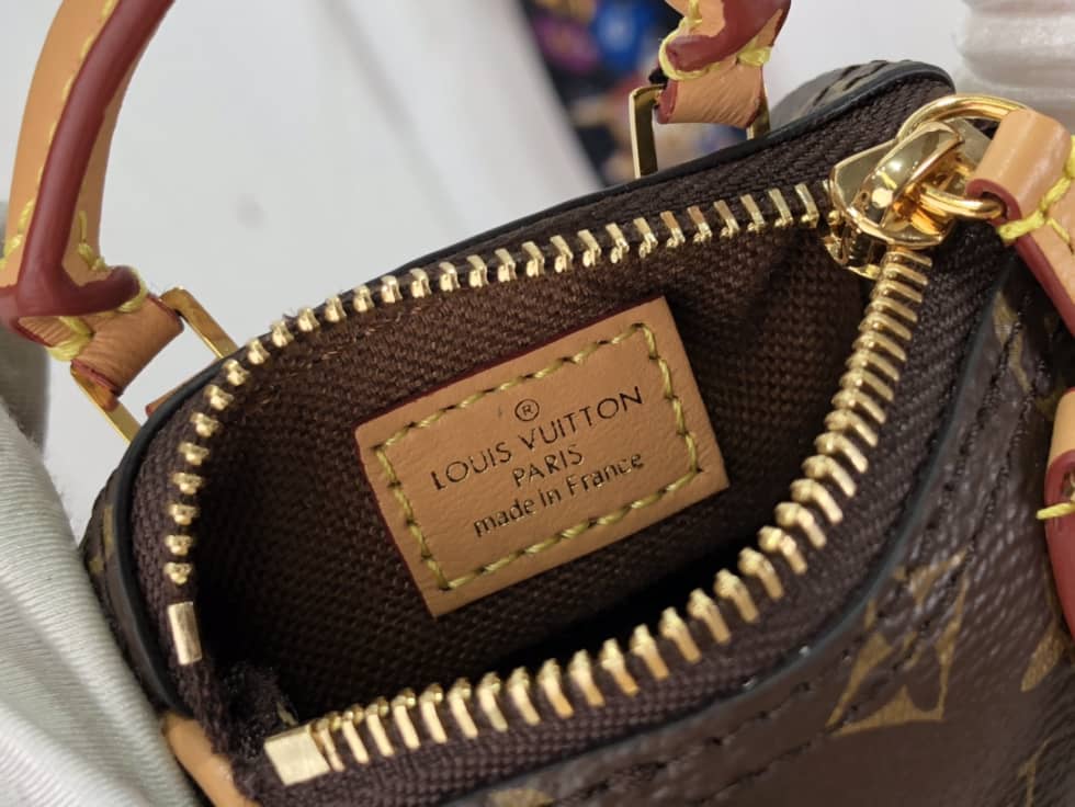 LV Bag Charm Dupe Nano Speedy Monogram M00544