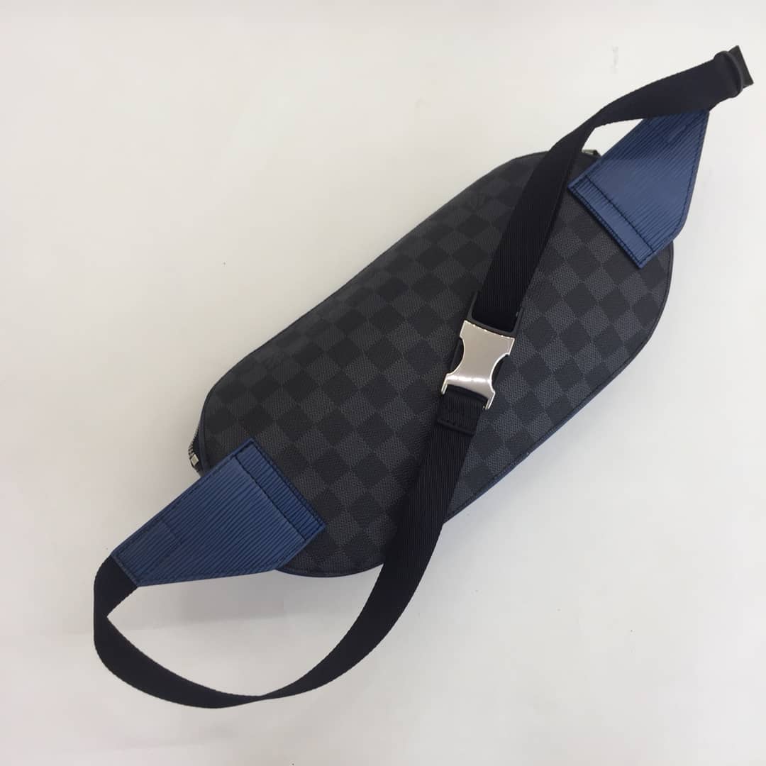 L0vis Vvtt0n Damier Graphite Canvas Replica Bumbag Black Orange M51464