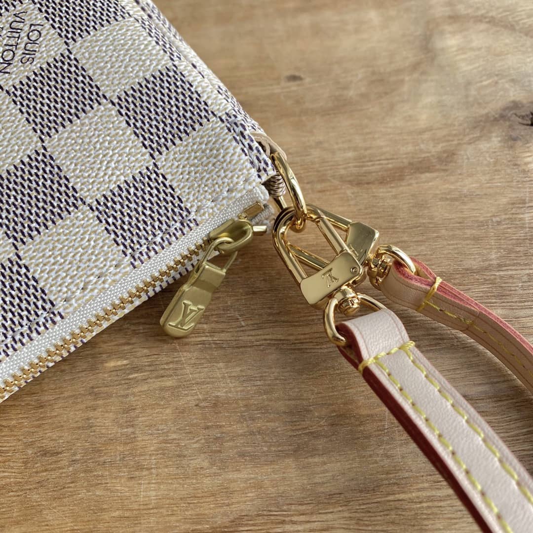 L0vis Vvtt0n Pochette Dupe Damier Azur Accessories M51980 Gray