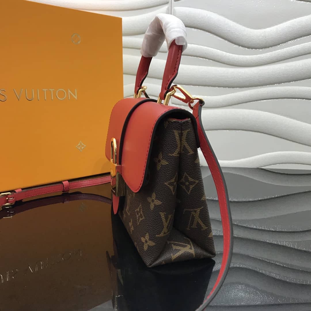 L0vis Vvtt0n Locky BB Replica Crossbody Bag Red M44321