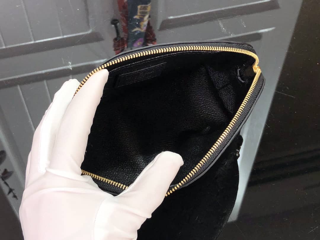 L0vis Vvtt0n Pochette Dupe Monogram Cosmetic Pouch Black M47515