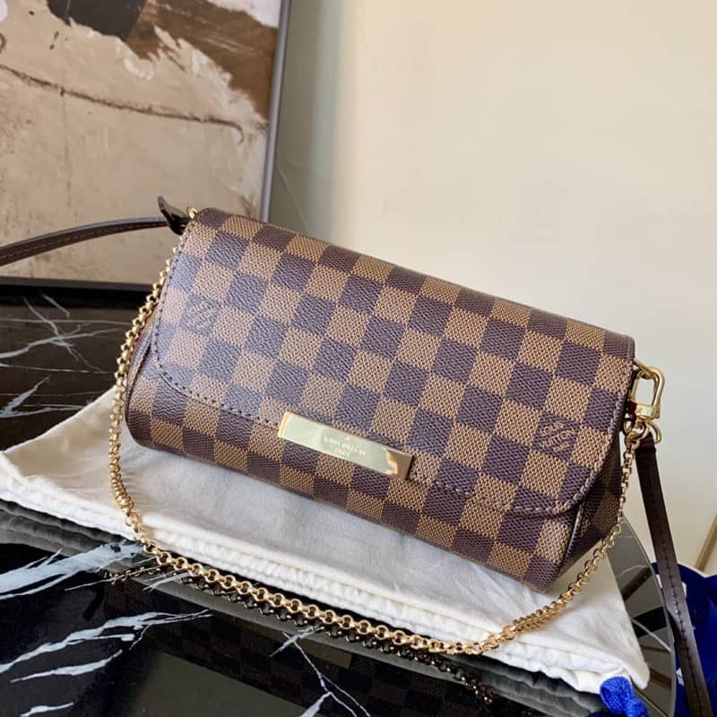 L0vis Vvtt0n Favorite MM Demier Ebene Replica Crossbody Bag N41129