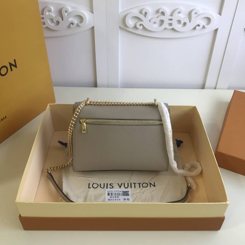 L0vis Vvtt0n MyLockMe BB Calf Chain Replica Shoulder Bag Apricot M51418