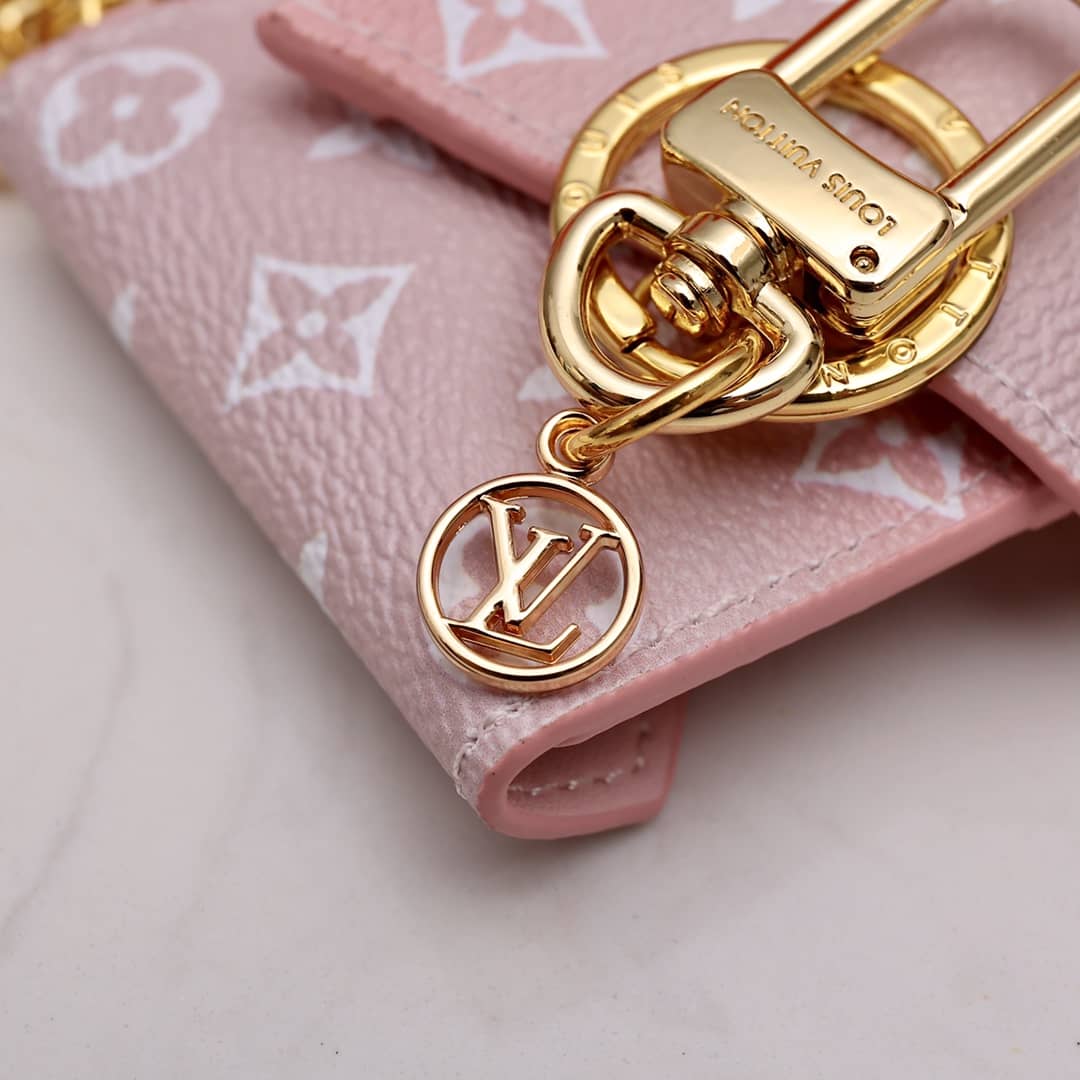 LV Bag Charm Dupe Kirigami Pouch Charm Key Holder M69003