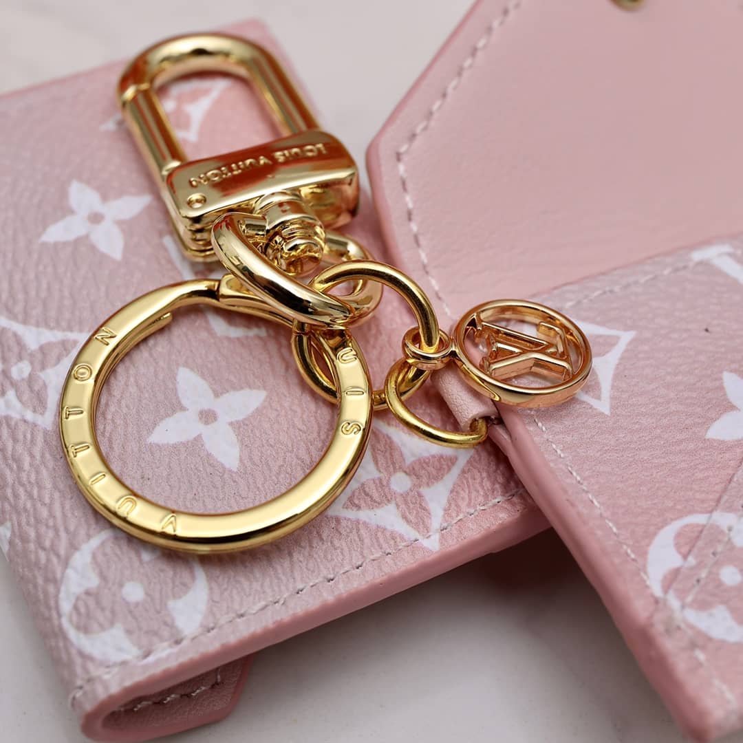 LV Bag Charm Dupe Kirigami Pouch Charm Key Holder M69003