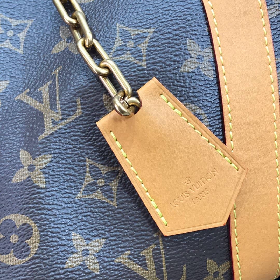 LV Duffle Bag Replica Keepall 50 Virgil Monogram M44880