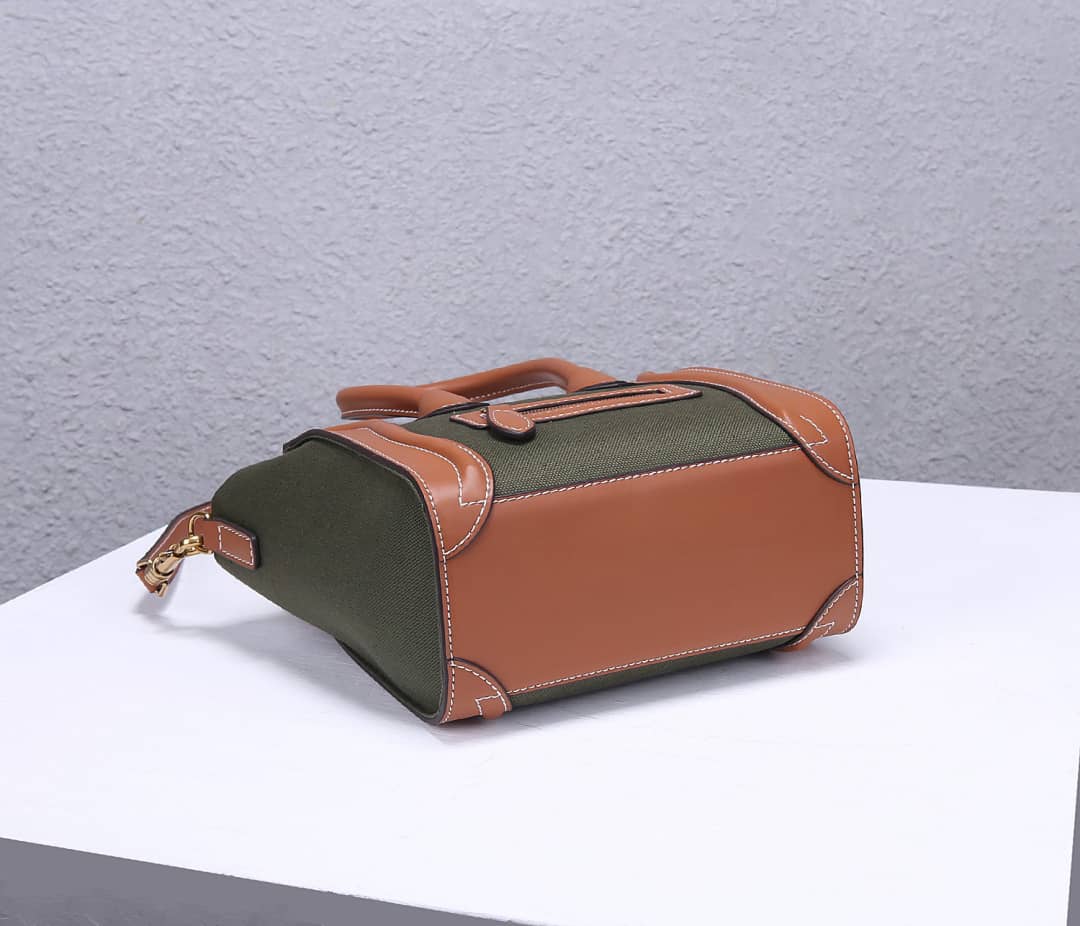 Ce1i*e Dupe Luggage Nano Shopper Replica Handbag