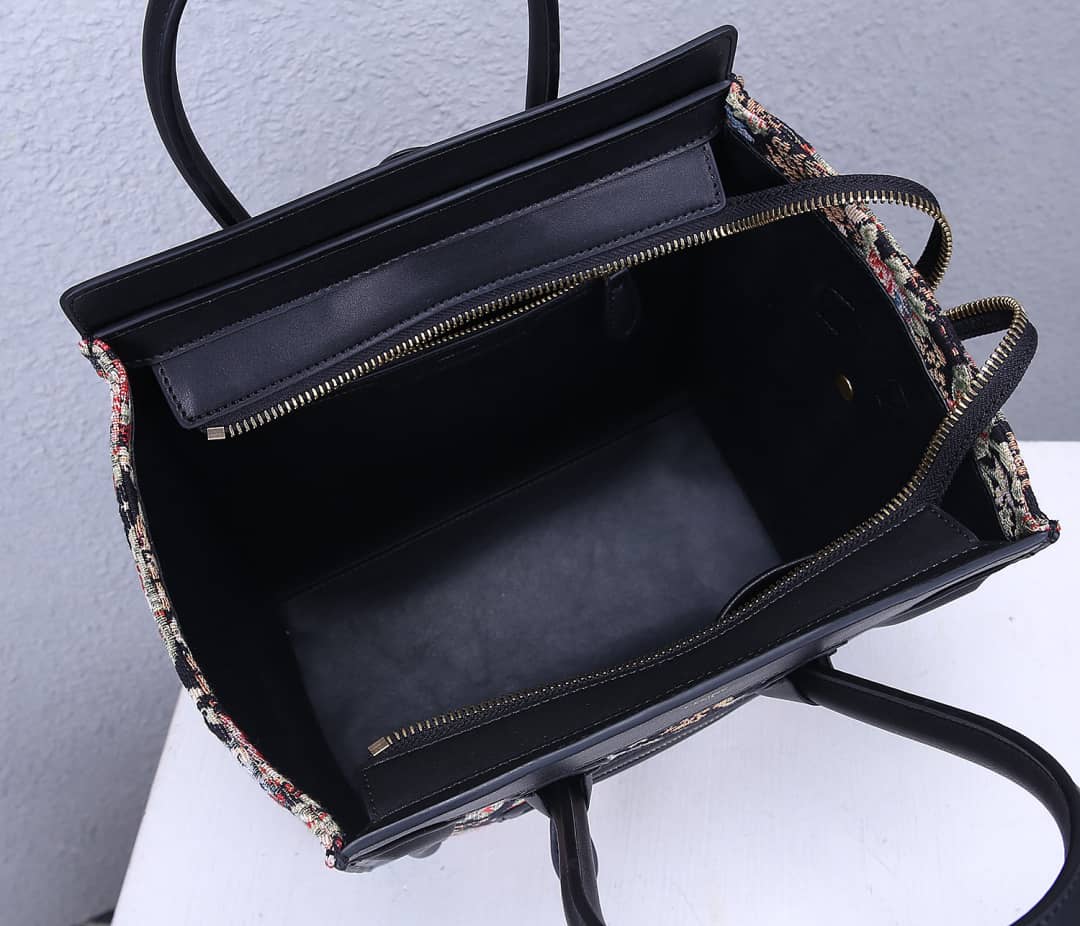 Ce1i*e Dupe Luggage Nano Shopper Replica Handbag