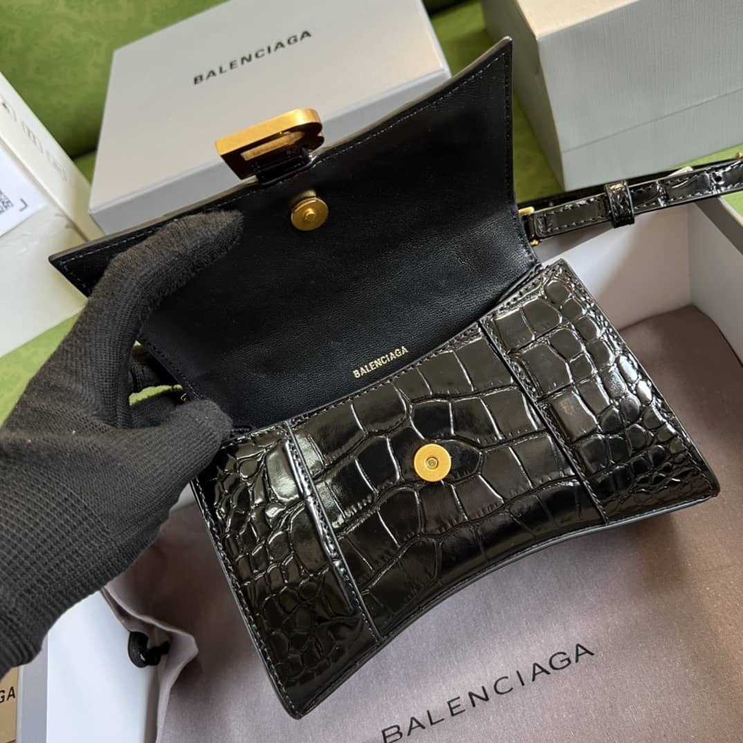 Best Replica Ba1en*iaga Hourglass Replica Crossbody Bag(ColaReps)