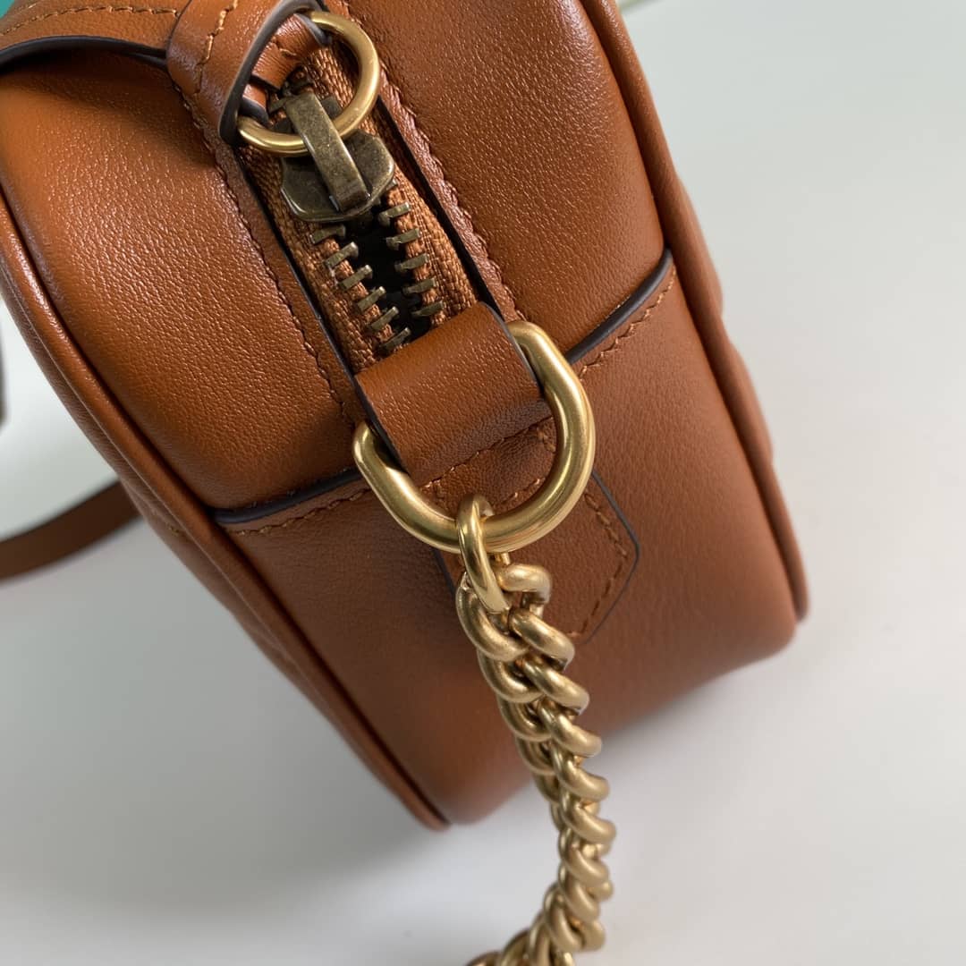Gvc*1 Crossbody Dupe Marmont GG Matelasse Leather Mini 448065