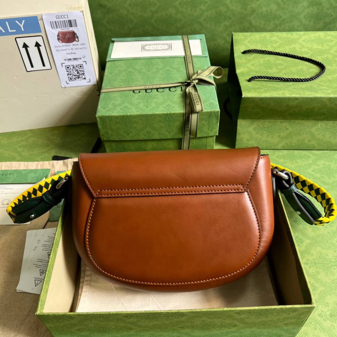 Gvc*1 Logo-print Leather 679540 Replica Shoulder Bag