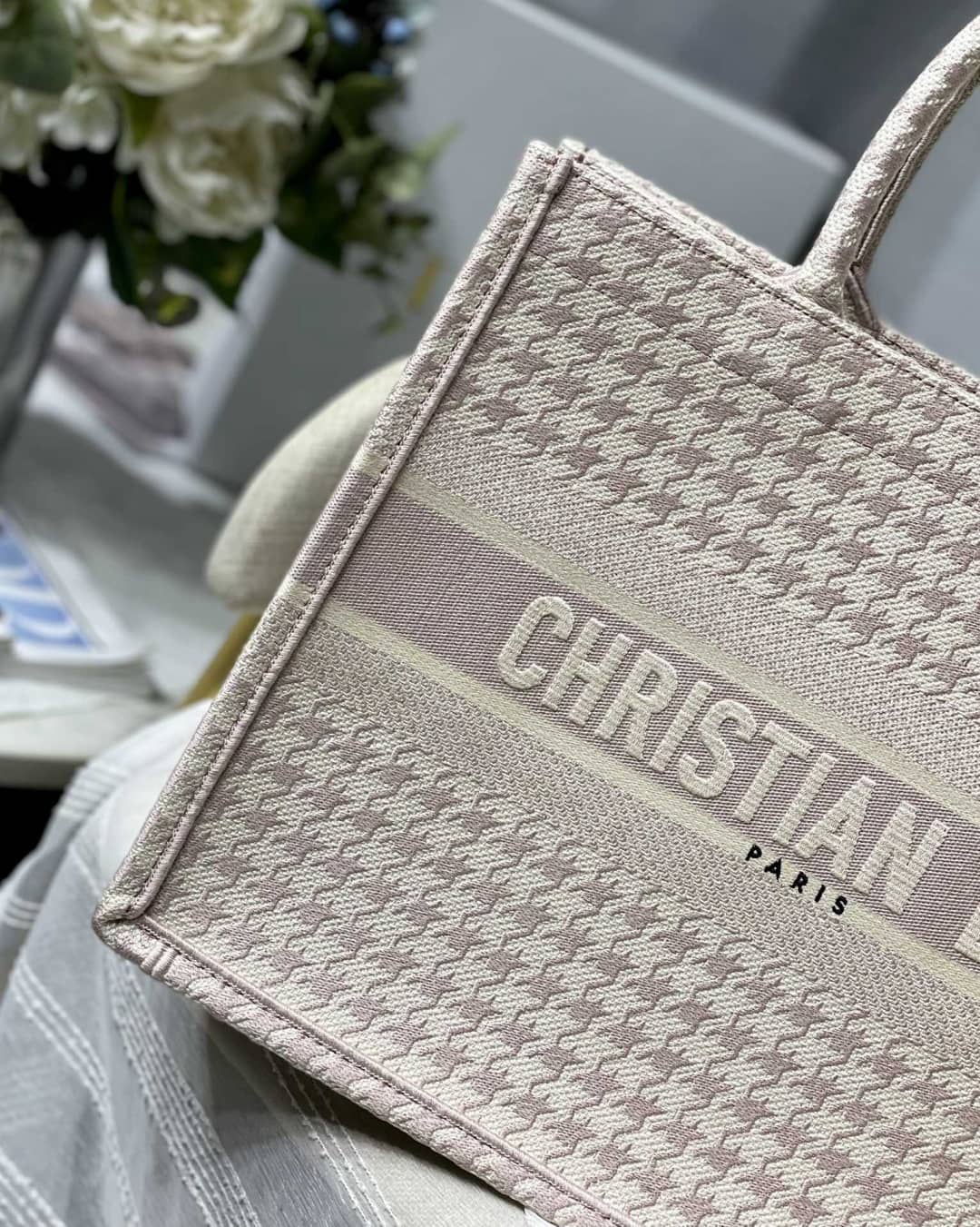 Chr1st1an D10r Tote Bag Dupe CD Book Embroidery