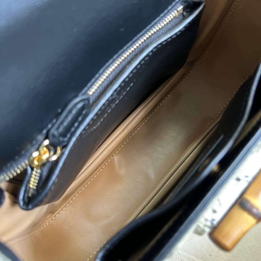 Gvc*1 Bamboo 1947 Mini Top Handle Shoulder Bag 686864 Replica