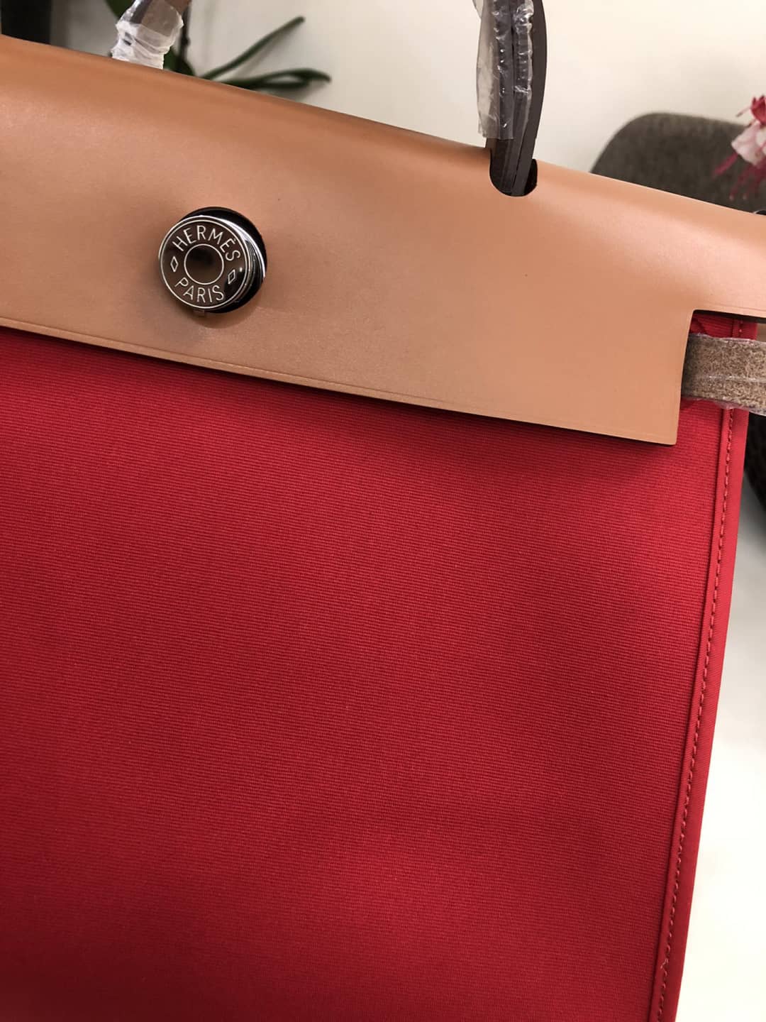 H**me5 Bag Replica 31 Canvas Leather HerBag