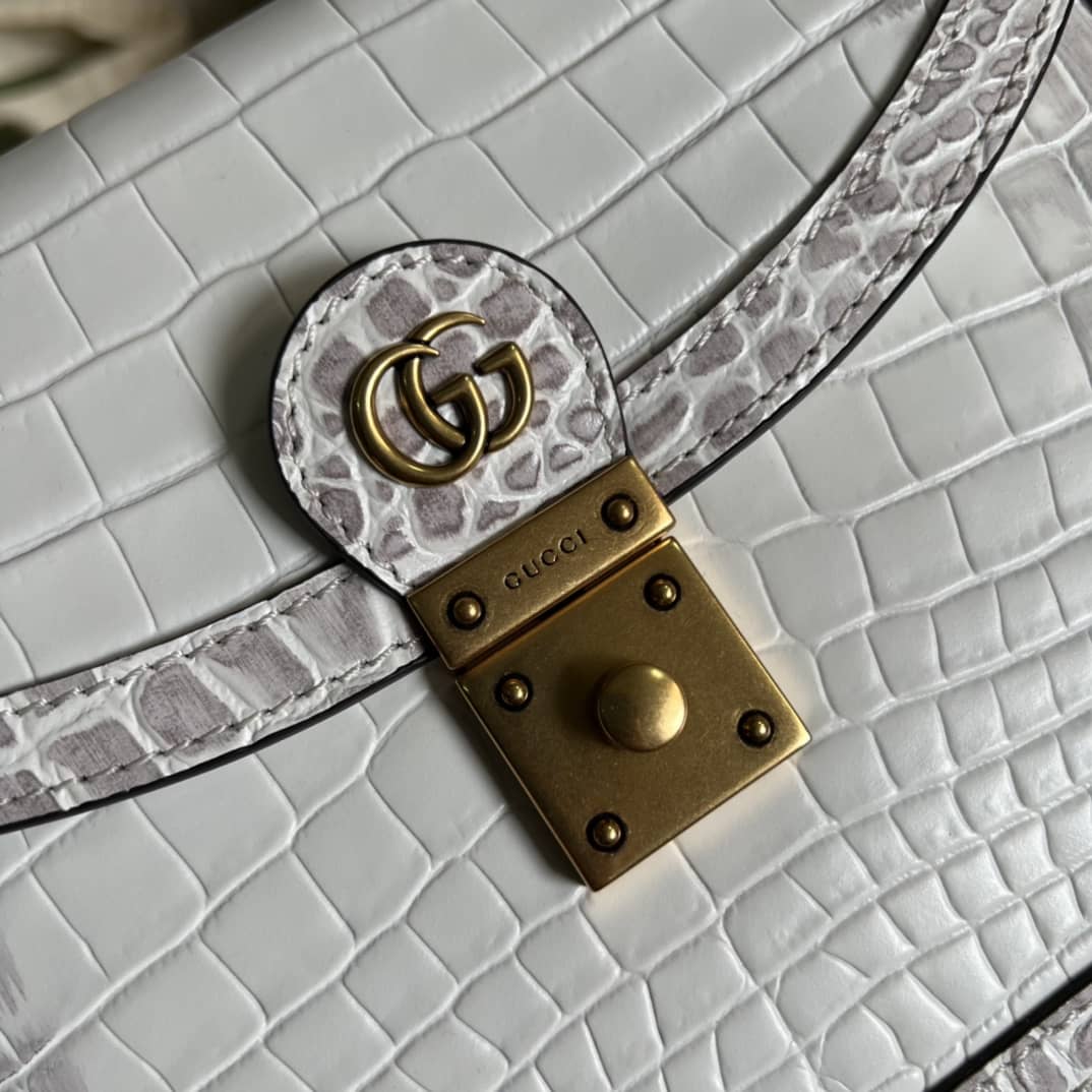 Gvc*1 Ophidia Small Top Handle Shoulder Bag With Web 651055 Replica
